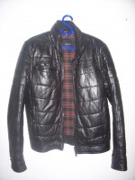CHAQUETA POLIPIEL HOMBRE DE ZARA TALLA M 