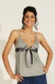 Relish Grey Vest Top BENIGNA