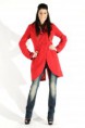 Fornarina Single Breasted Red Coat YAMI