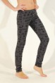 Killah Grey & Black Skinny Jeggings LEEWAY